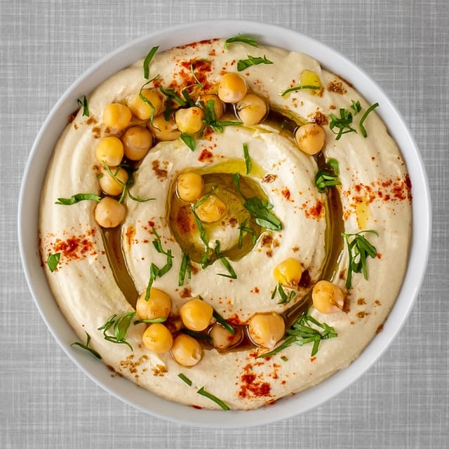 Large hummus Dip.