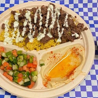 Beef Shawarma Plate
