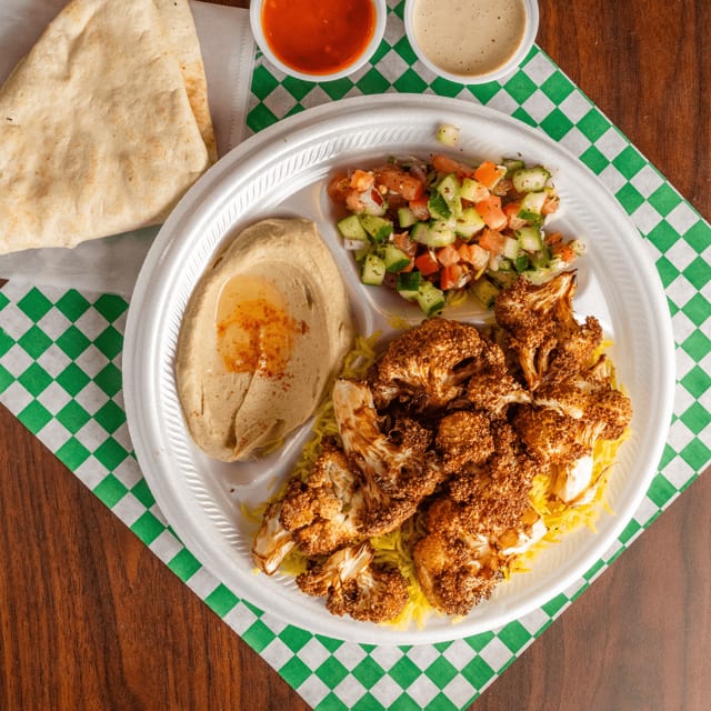 Vegetarian Plate.