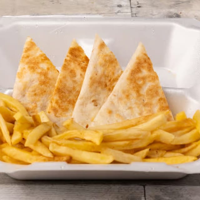 Cheese Quesadilla.
