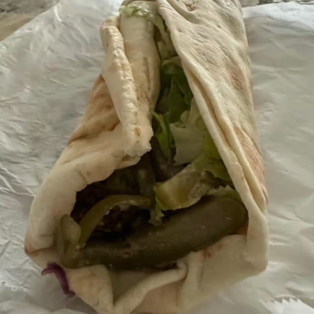 Falafel Wrap.