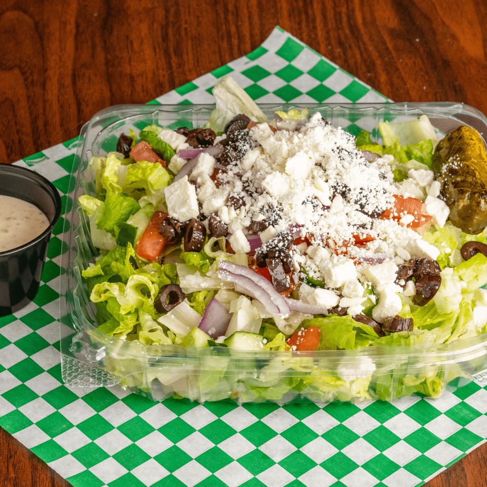 Fresh Greek Salad and More Mediterranean Delights